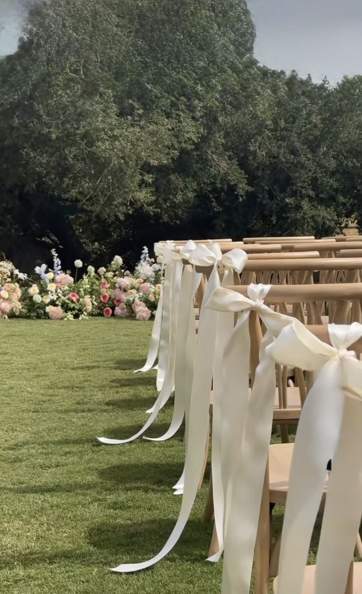 Chair/Aisle Ribbon