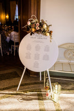 Wedding Seating Chart Signage - Acrylic/Artcard/Foamboard