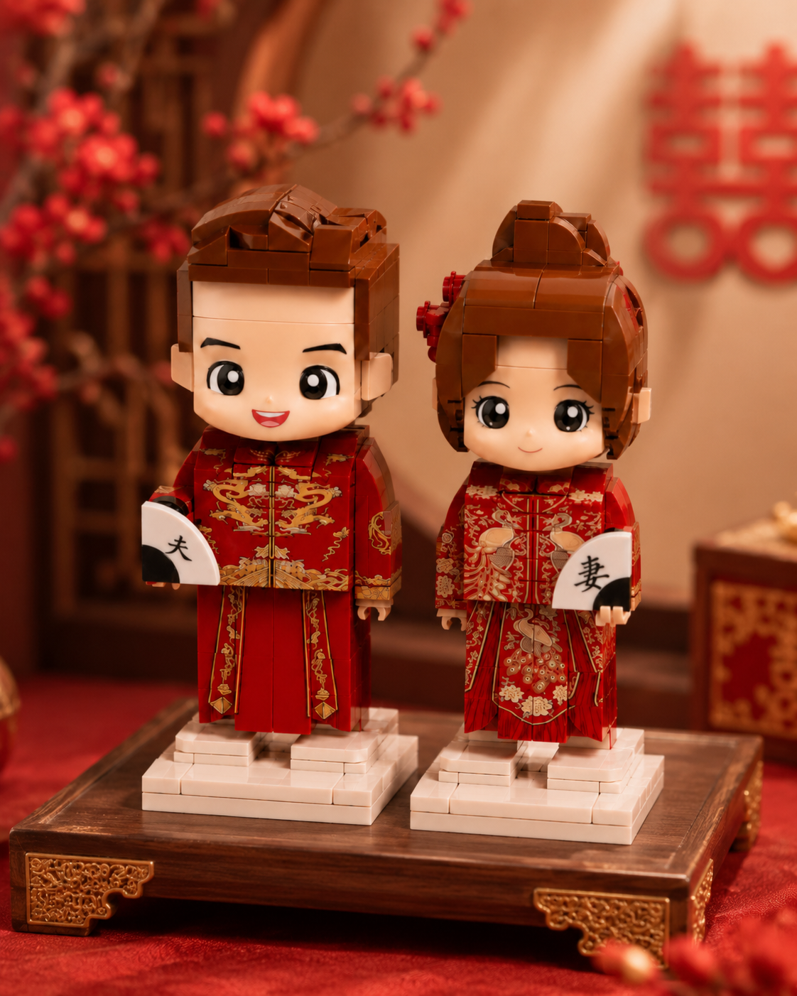 Wedding Couple Lego Set