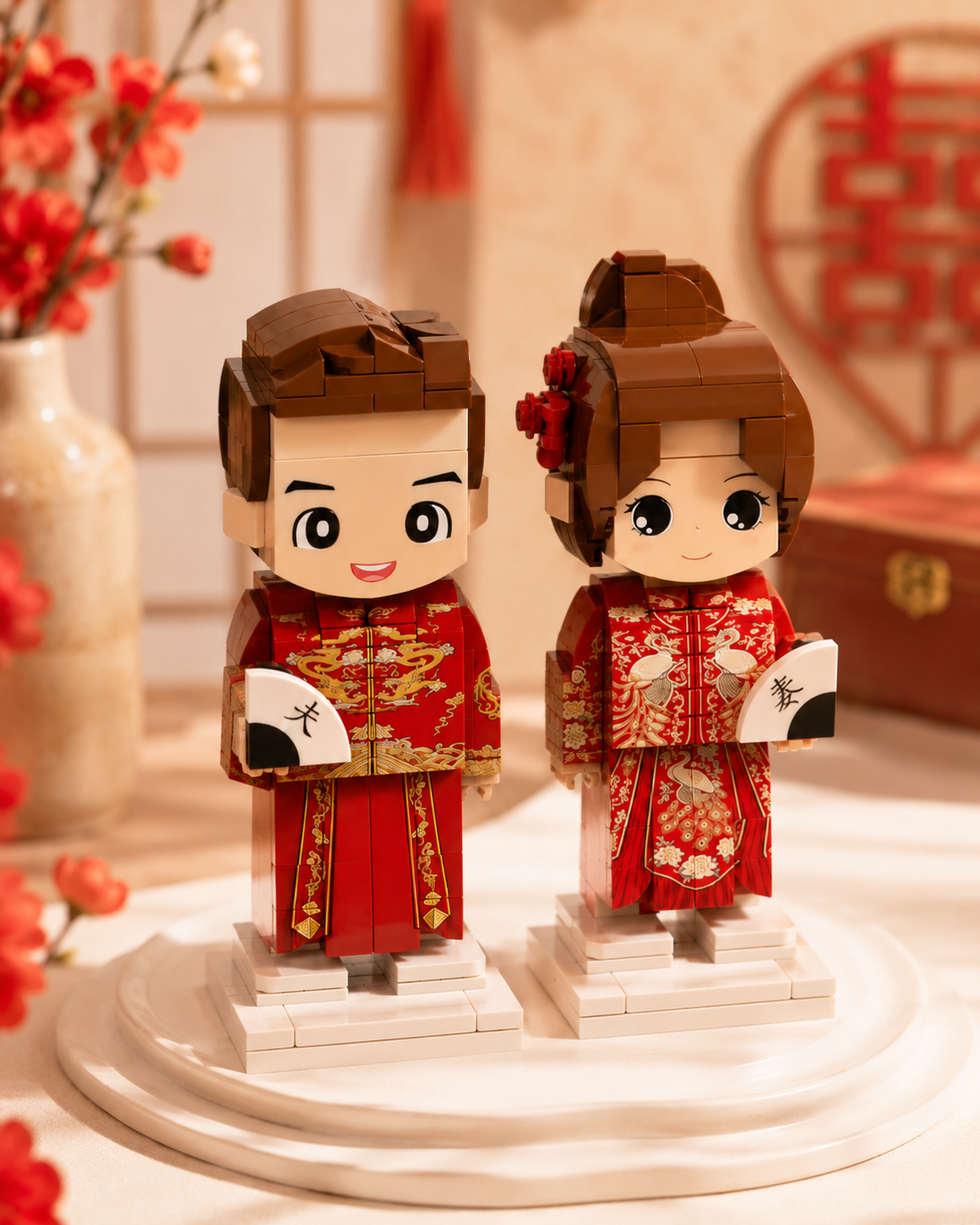 Wedding Couple Lego Set