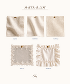Wedding Seating Chart Signage - Fabric