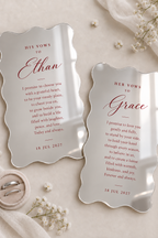 Wedding Vow Cards