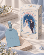 Wedding Luggage Tag Favour