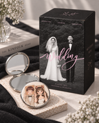 Wedding Compact Mirror Favour