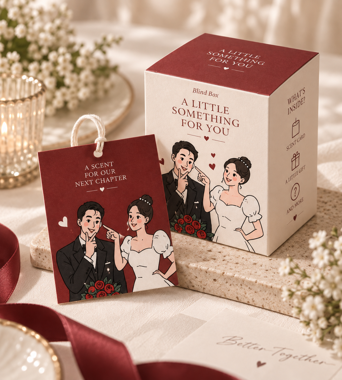 Wedding Scent Card Favour