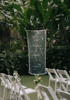 Wedding Welcome Signage - Fabric