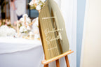 Wedding Welcome Signage - Acrylic/Artcard/Foamboard